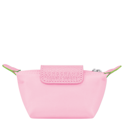 Le Pliage Green Coin purse , Pink - Recycled canvas