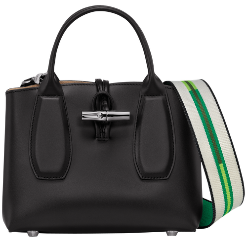 Le Roseau S Handbag , Black - Leather - View 1 of  7