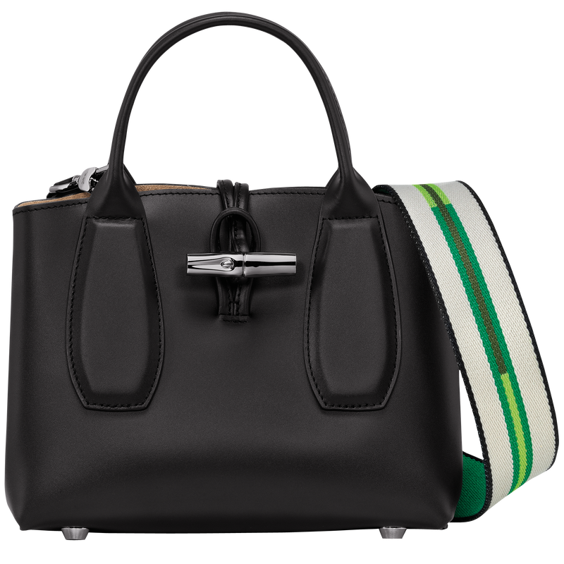 Le Roseau S Handbag , Black - Leather  - View 1 of 7