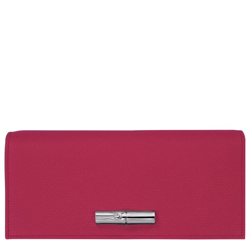 Portafoglio con patta Le Roseau Pelle Barbabietola Longchamp IT