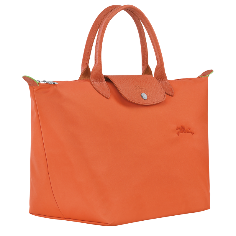 Le Pliage Green M Handbag , Carot - Recycled canvas  - View 3 of 6
