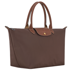 Le Pliage Original L Handbag , Mocha - Canvas