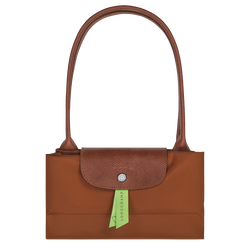 Le Pliage Green Tote bag L, Cognac