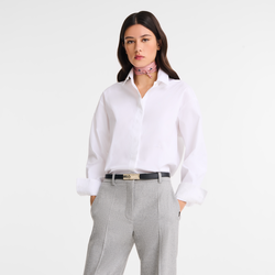 Le Roseau Ladies' belt , Black - Leather