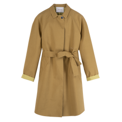 Trench coat , Desert - Water-repellent technical canvas