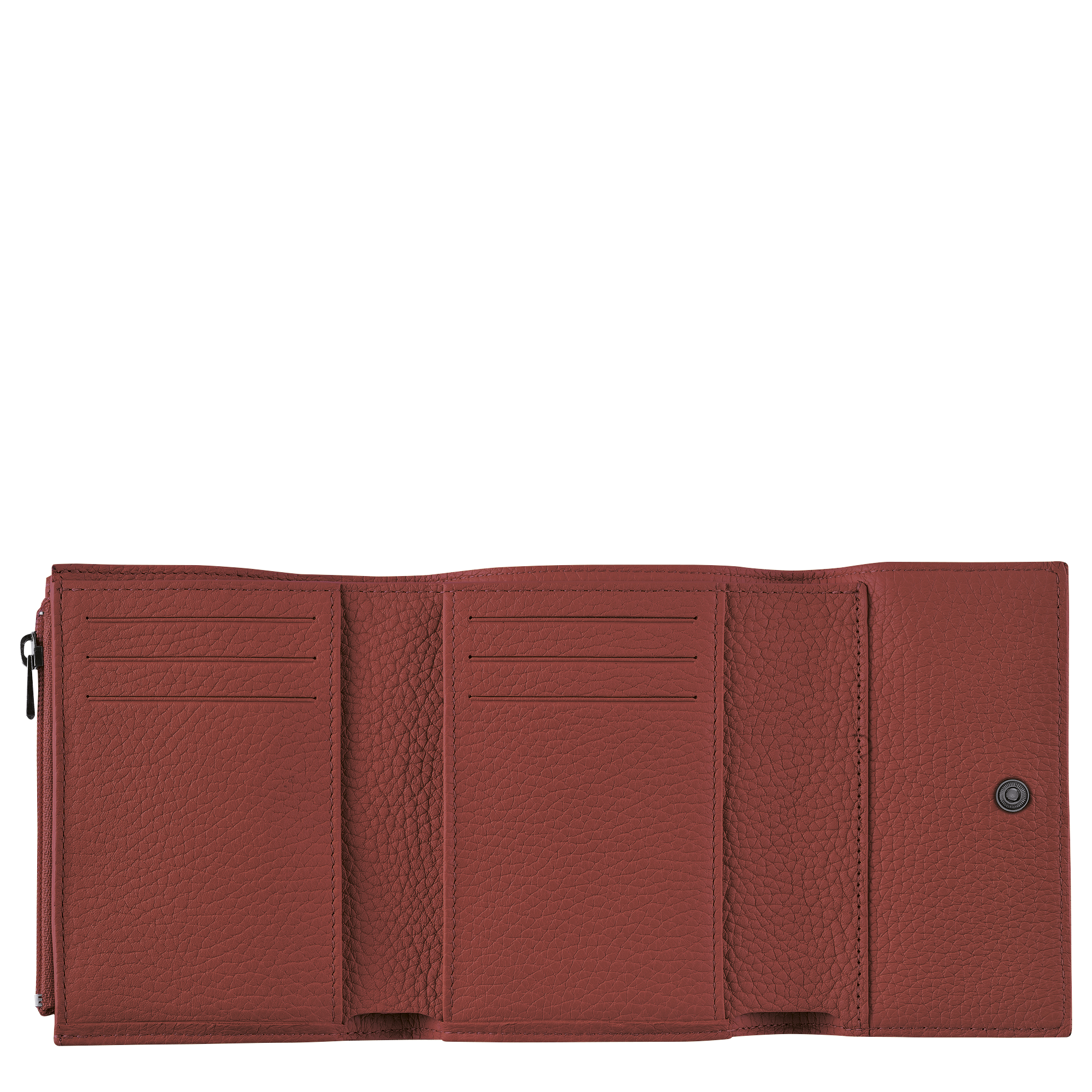 longchamp compact wallet