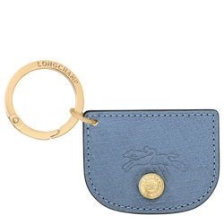 Épure Key ring , Slate - Leather