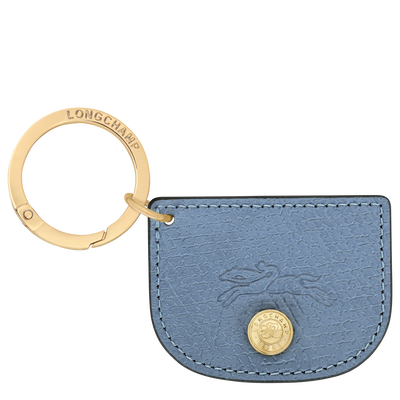 Épure Key ring , Slate - Leather