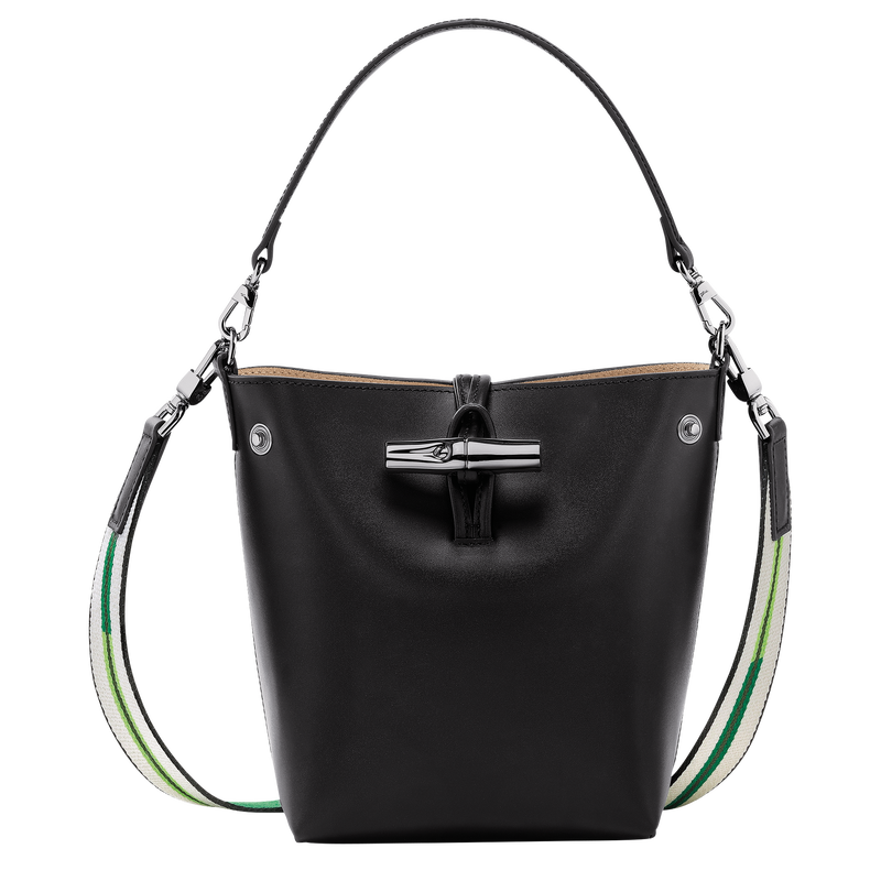 Roseau XS Bucket bag , Black - Leather  - View 1 of  4