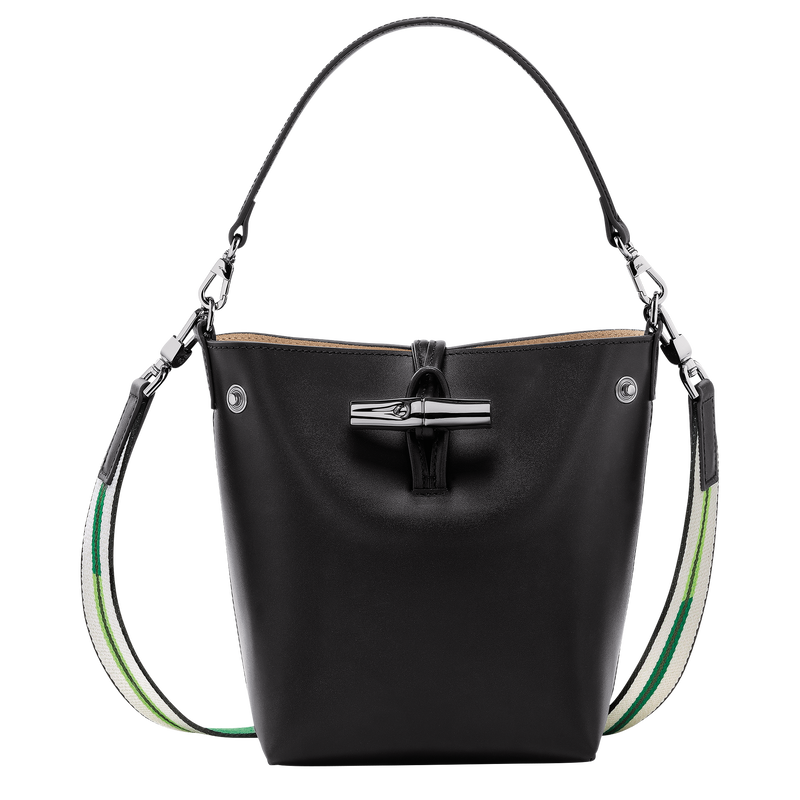 Roseau XS Bucket bag , Black - Leather  - View 1 of 4