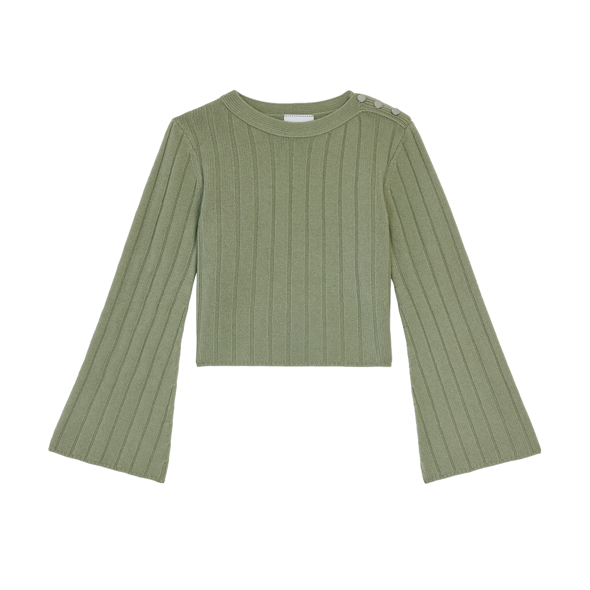 null Sweater, Almond Green