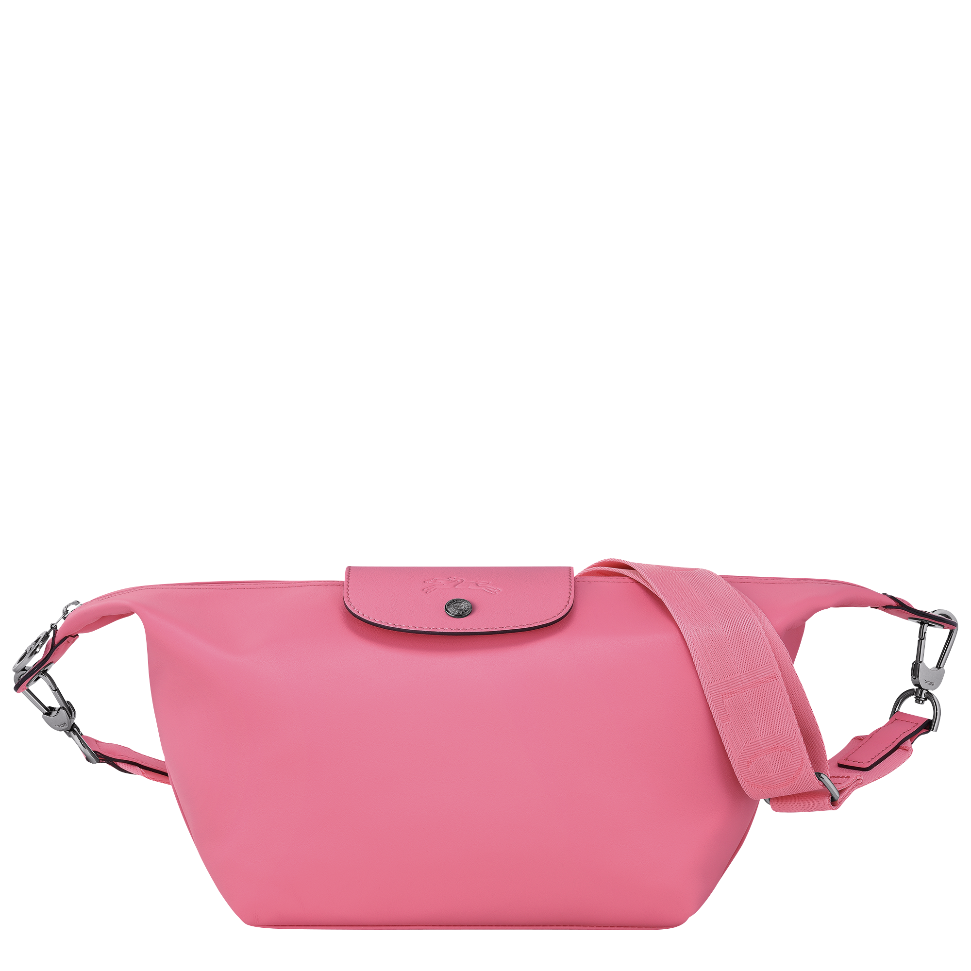Authentic Longchamp Le Pliage Hobo Shoulder / Crossbody Bag Pink