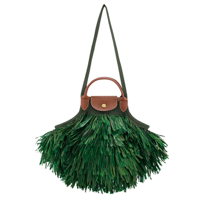 Le Pliage Filet Mesh-tas L, Kaki