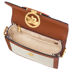 Box-Trot Crossbody bag S, Cognac