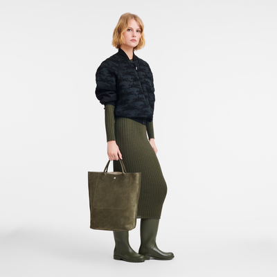 Sac cabas cuir longchamp on sale