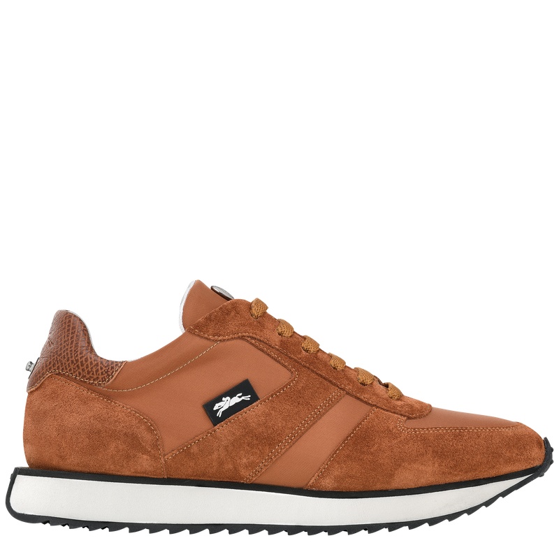 Le Pliage Green Sneakers , Cognac - Leather  - View 1 of  6