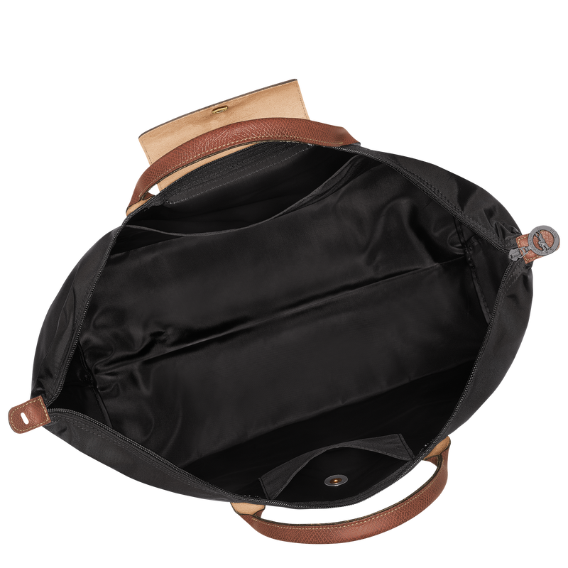 Le Pliage Original L Travel bag , Black - Recycled canvas  - View 5 of  6