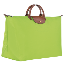 Le Pliage Original M Travel bag , Green Light - Recycled canvas
