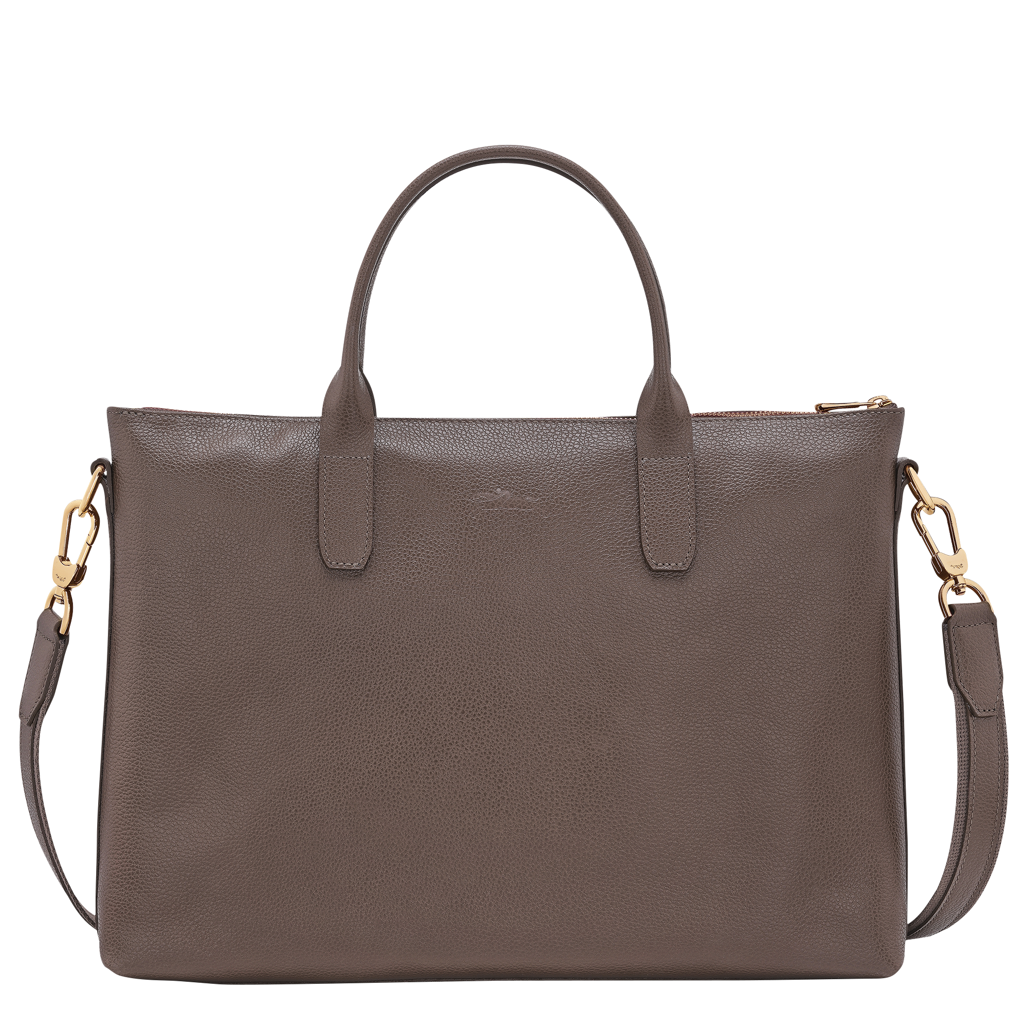 Le Foulonn&eacute; Briefcase S, Taupe