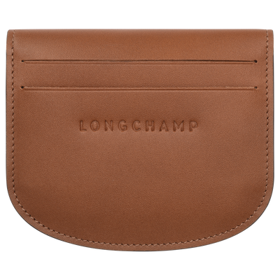 Épure Card holder , Cognac - Leather