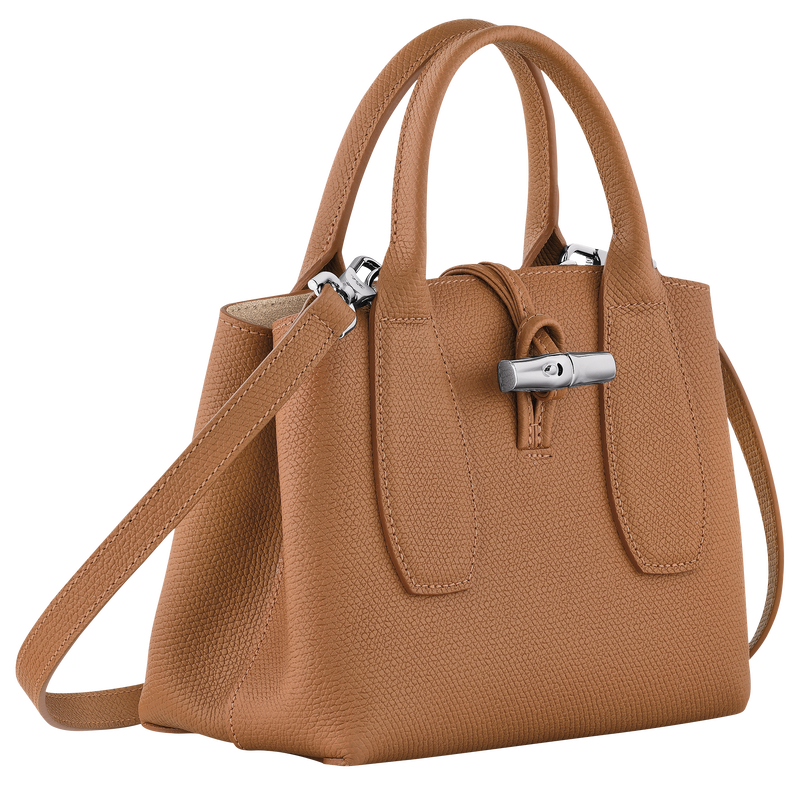 Handtasche S Le Roseau , Leder - Naturel  - Ansicht 3 von 7