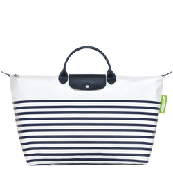 Le Pliage Collection S Travel bag , Navy/White - Canvas