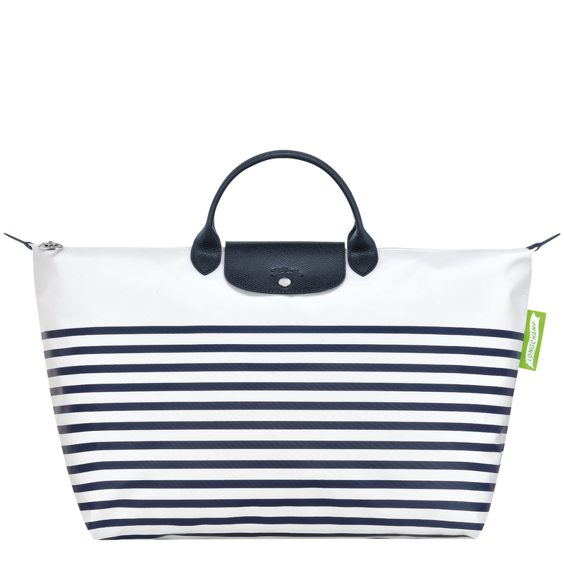 Le Pliage Collection S Travel bag , Navy/White - Canvas  - View 1 of 5