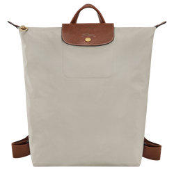 Le Pliage Original M Backpack , Pebble - Recycled canvas