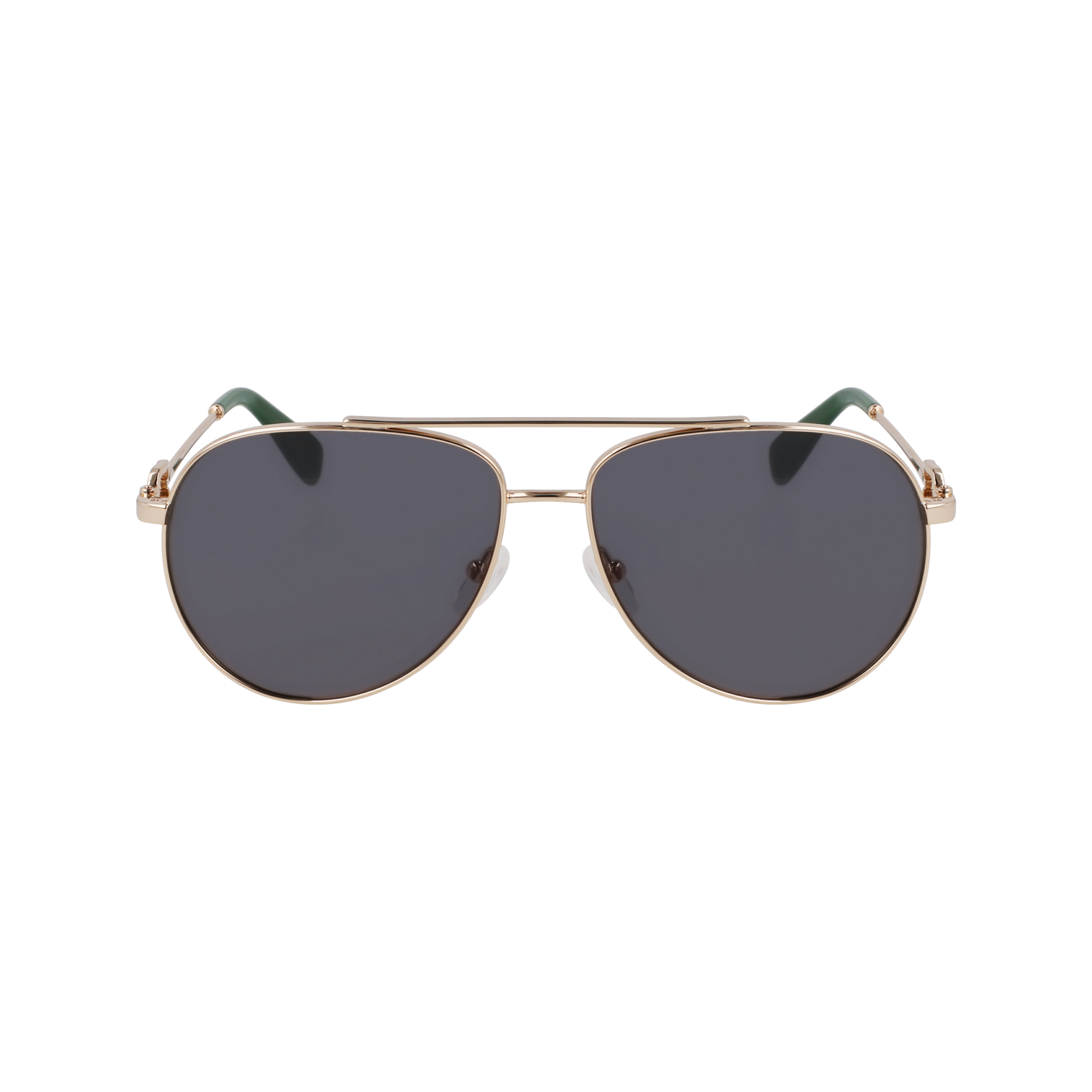 null Sunglasses, Gold/Green