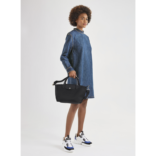 Top handle bag S Le Pliage Néo Black (L1512598001) | Longchamp US