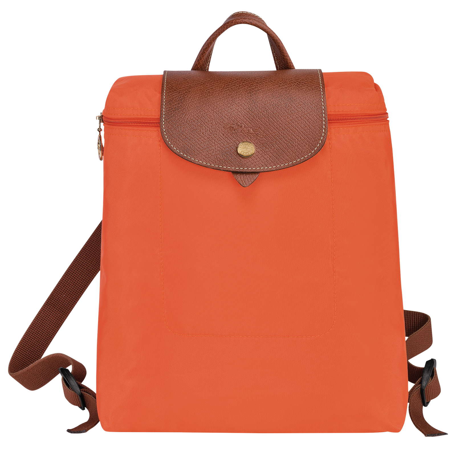 Longchamp shop orange backpack