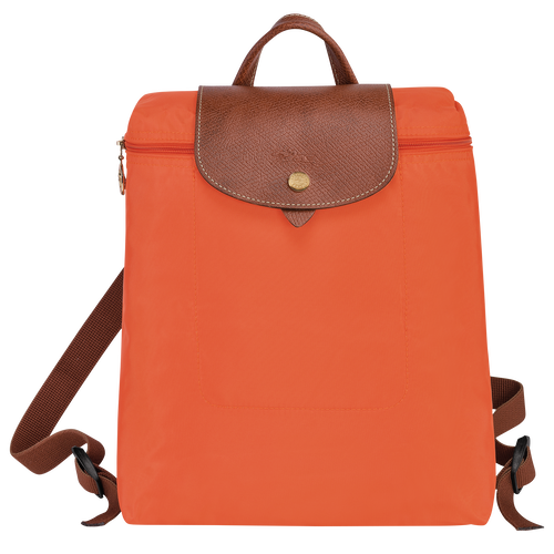 Le Pliage Original M Backpack , Orange - Recycled canvas - View 1 of 7