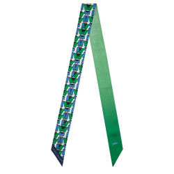 Origami Le Pliage Zijden lint , Grasgroen - Zijde