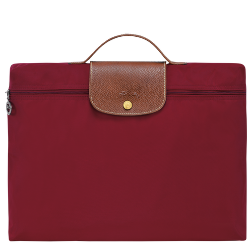 Le Pliage Original S Briefcase , Red - Recycled canvas - View 1 of 5