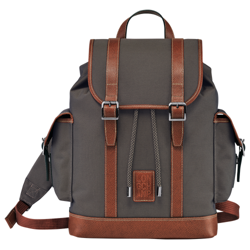 Rucksack Boxford , Recyceltes Canvas - Braun - Ansicht 1 von 4