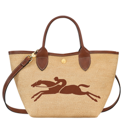 Le Panier Pliage S Basket bag , Brown - Canvas