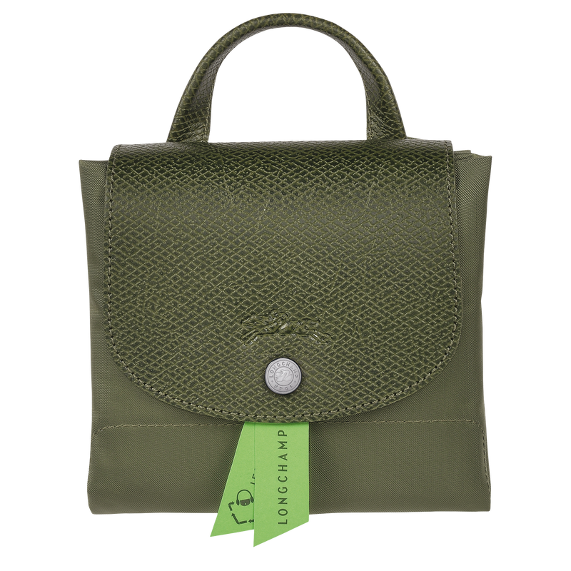 Le Pliage Green Backpack , Forest - Recycled canvas  - View 5 of  5