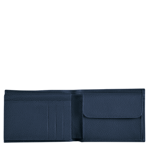 Le Foulonné Wallet Navy - Leather (L4249021556)
