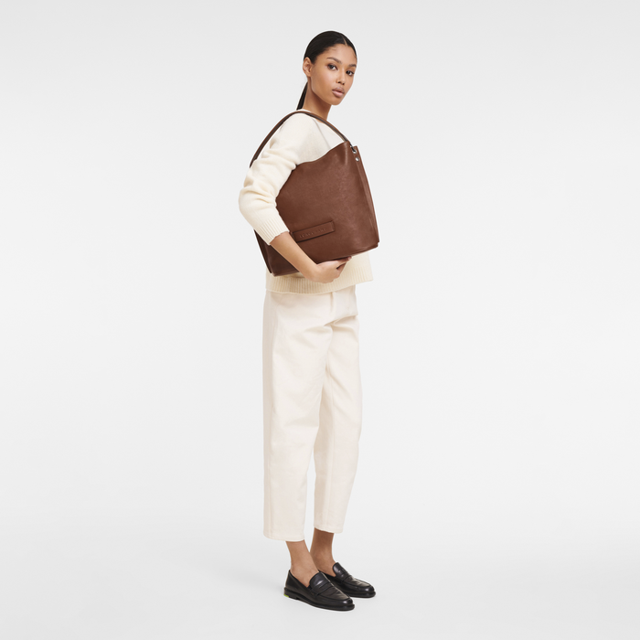 Sac porté épaule Longchamp 3D Cognac (L1768772504) | Longchamp FR Sac porté épaule Longchamp 3D Cognac (L1768772504) | Longchamp FR