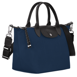 Le Pliage Energy 手提包 S , 海軍藍色 - 再生帆布