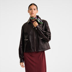 Tour Enchant&eacute;e Silk scarf 50 , Purple - Silk
