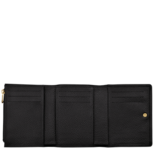 Le Foulonné Card holder Black - Leather (L3121021047)