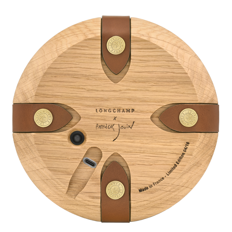 Ostara Lampe Longchamp x Patrick Jouin , Leder - Cognac  - Ansicht 5 von 5