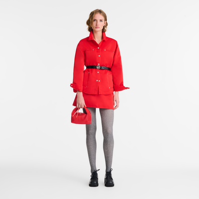 Le Pliage Xtra XS Handbag , Red - Leather