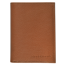 Le Foulonné Wallet , Caramel - Leather