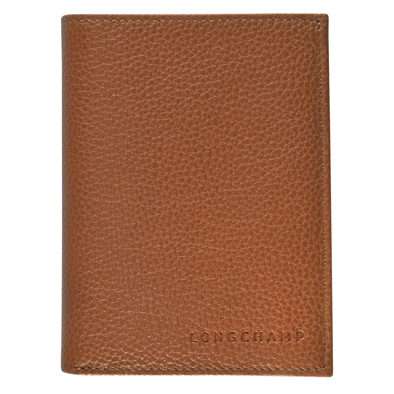 Le Foulonné Wallet , Caramel - Leather  - View 1 of  2