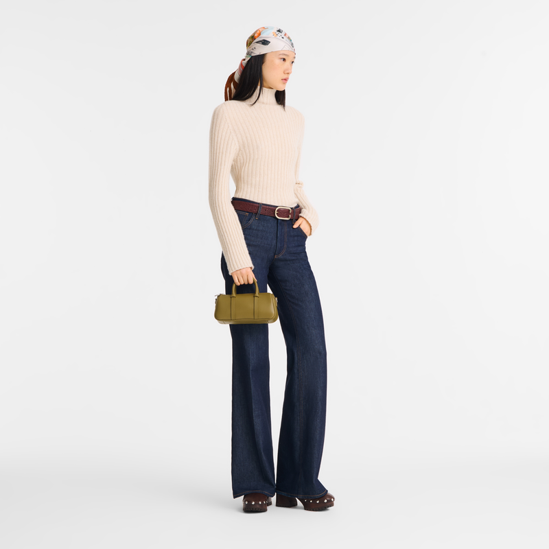 Daylong S Handbag , Olive - Leather  - View 2 of  5