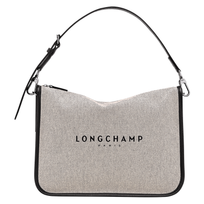 Essential L Hobo bag , Ecru - Canvas