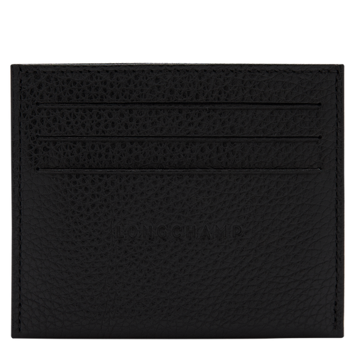 Card holder Le Foulonné Black (L3219021047) | Longchamp US