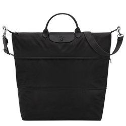 Le Pliage One S Extensible travel bag , Black - Recycled canvas